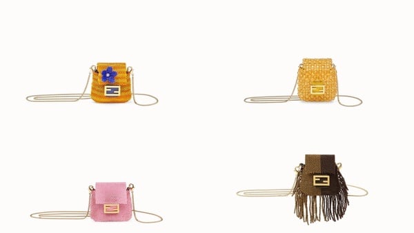 到底能裝什麼！？FENDI「Pico Baguette」推出最迷你成員，4 x 4cm收納AirPods剛剛好！