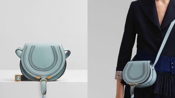 CHLOE 2020大勢色「Purist Blue純粹藍」包款TOP5，經典圓環＆鎖鏈，再過10年也時尚！