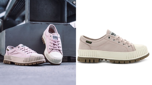 PALLADIUM「厚底巧克力鞋」上市！小隻女必備厚底小白鞋，還有全台限量粉嫩甜點色系！