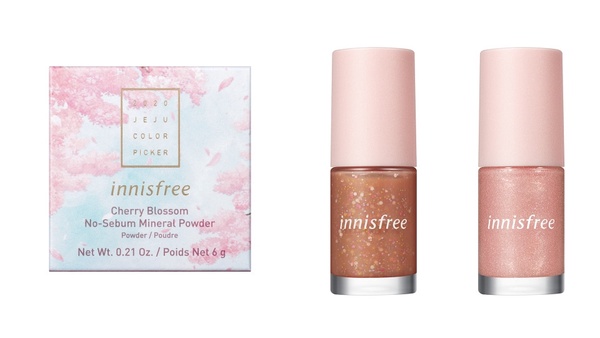 innisfree櫻花系列彩妝報到！九宮格眼影美到窒息，這就是濟州島的春天！