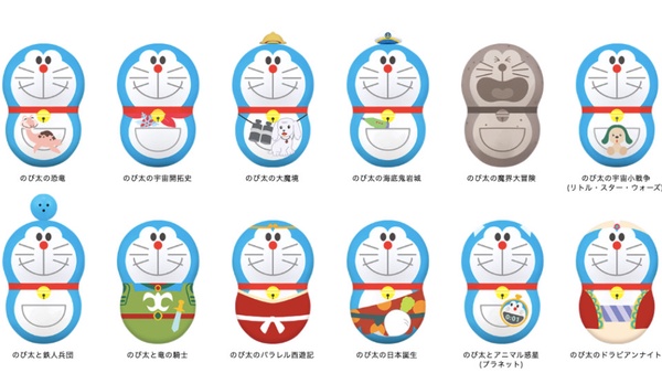 慶祝哆啦A夢劇場版40週年～40款「哆啦A夢轉轉花生」超萌登場，哆啦迷一定要全套收藏！