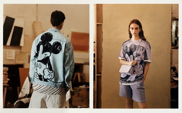 BERSHKA米奇系列「球鞋」NT$790