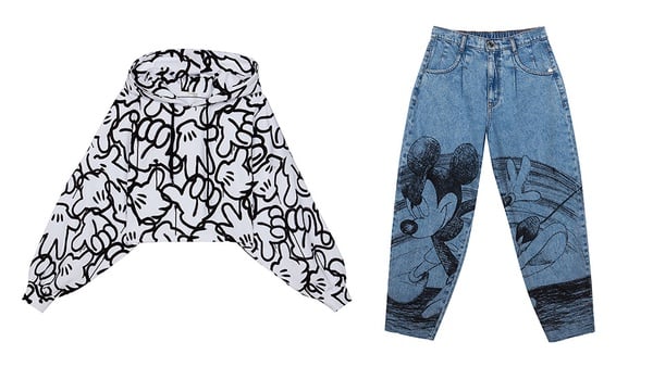BERSHKA米奇系列「球鞋」NT$790