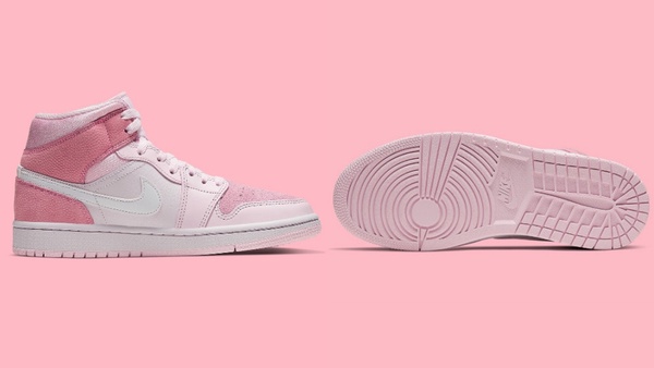 NIKE Air Jordan 1 Mid莓果粉