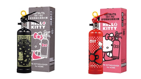 史上最萌滅火器!7-ELEVEN母親節預購「Hello Kitty滅火器」輕巧可愛又時尚~