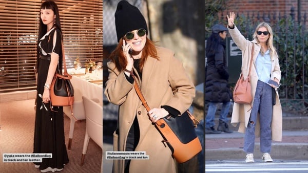 大容量仙女包！LOEWE「氣球水桶包BALLOON BAG」熱氣球皮革外型，率性與仙氣兼具！