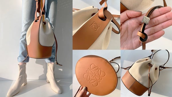 大容量仙女包！LOEWE「氣球水桶包BALLOON BAG」熱氣球皮革外型，率性與仙氣兼具！
