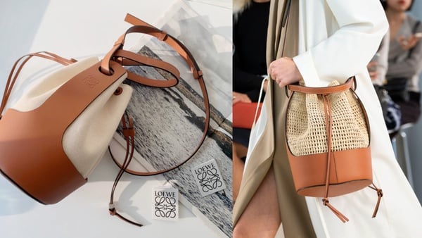 大容量仙女包！LOEWE「氣球水桶包BALLOON BAG」熱氣球皮革外型，率性與仙氣兼具！