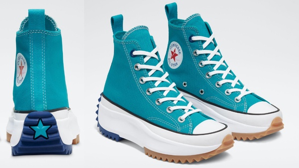 韓國Converse鋸齒厚底鞋新色登場!Run Star Hike夢幻紅、湖水藍,今春必收就是這雙~