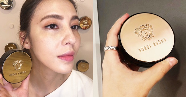 Bobbi Brown推冬蟲夏草同款「鏡面氣墊」！絕美香檳金X經典旗幟LOGO，都是滿滿高級感！