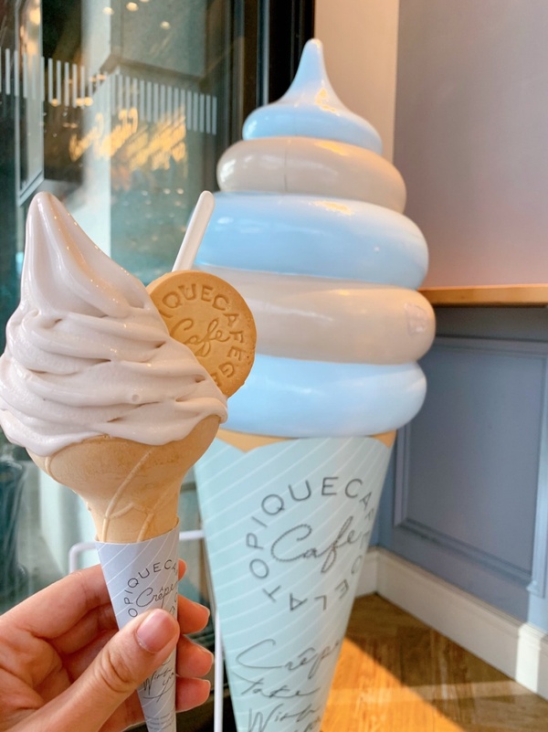 芋頭控一定要吃!日本人氣gelato pique café推蜷尾家「芋頭牛奶霜淇淋」,滋味香濃!