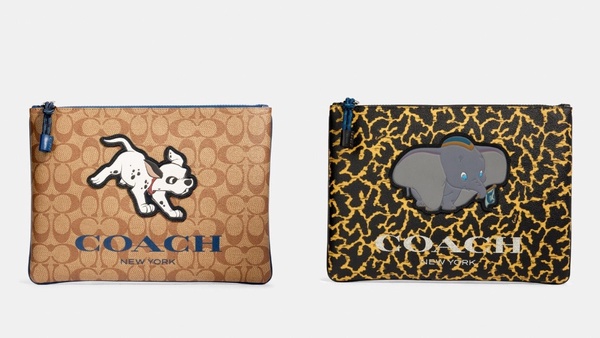 小飛象、101忠狗萌到哭！迪士尼 X COACH Outlet系列華麗亮相，3月正式在台販售！