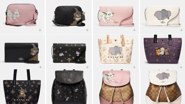 小飛象、101忠狗萌到哭！迪士尼 X COACH Outlet系列華麗亮相，3月正式在台販售！