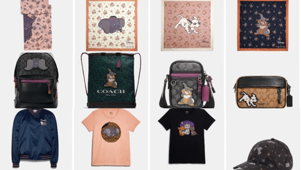 小飛象、101忠狗萌到哭！迪士尼 X COACH Outlet系列華麗亮相，3月正式在台販售！