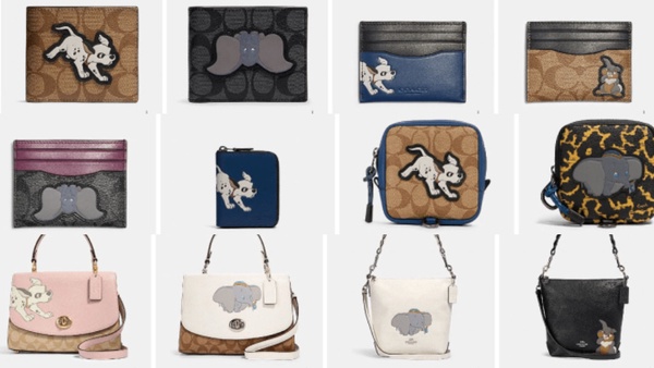 小飛象、101忠狗萌到哭！迪士尼 X COACH Outlet系列華麗亮相，3月正式在台販售！