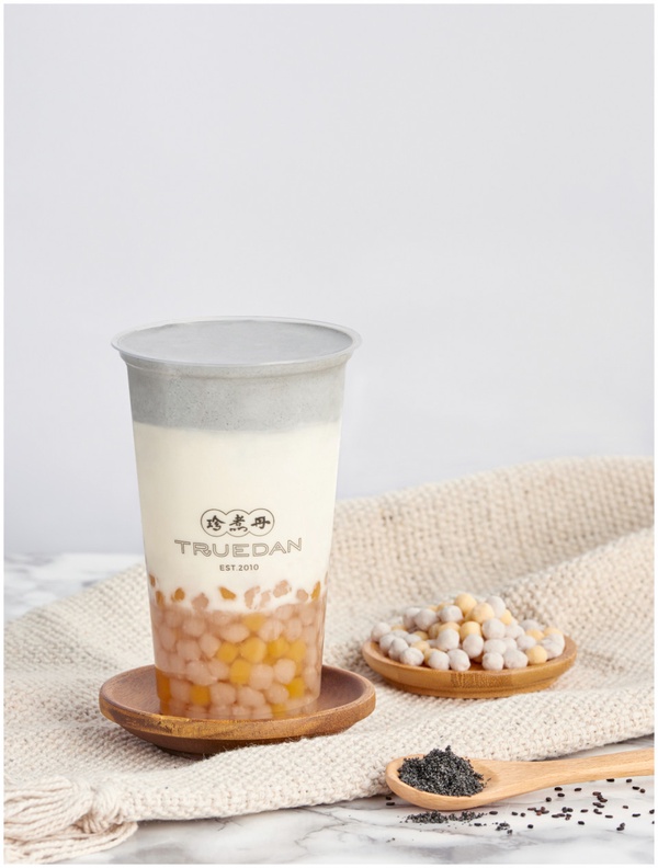 芝麻控喝起來！珍煮丹推新品「茉香圓圓」、「米香擂擂」，香濃芝麻加人氣小芋圓很可以