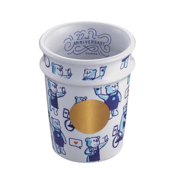 星巴克青花瓷馬克杯太萌了，星巴克22周年慶推出「貨櫃蛋捲」等新品，3/11全面開賣！