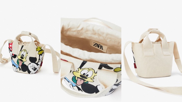 ZARA 推出DISNEY聯名系列包包！超推「米奇腰包」和大容量托特包，每款都不超過千元！