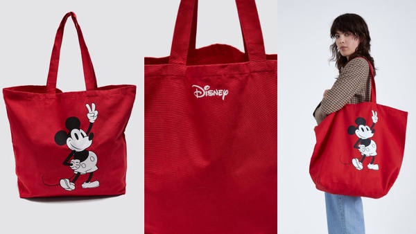 ZARA 推出DISNEY聯名系列包包！超推「米奇腰包」和大容量托特包，每款都不超過千元！