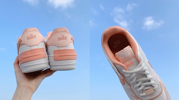 NIKE AIR FORCE 1新色！超甜「奶油杏仁」、「蜜桃奶霜」配色，少女們荷包又要失手啦！