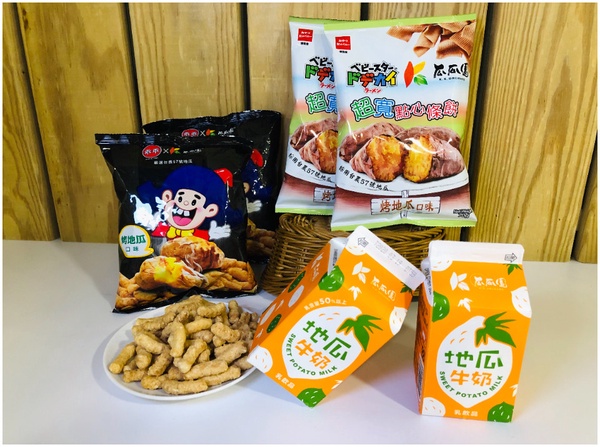 呼叫地瓜控！全家推「瓜瓜園地瓜牛奶」，加碼還有地瓜口味乖乖！香濃地瓜味真心大推！