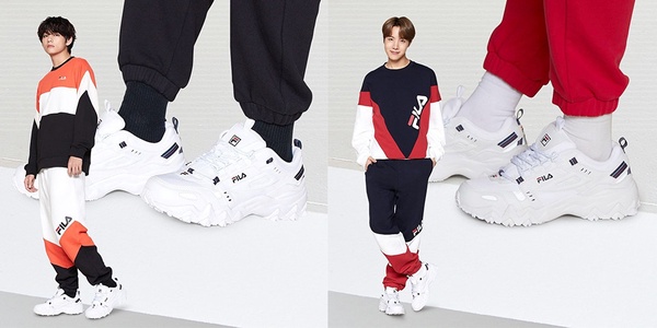 BTS X FILA 台灣就能買到！四雙FILA老爹鞋、三款經典上衣，想穿BTS同款免找代購！