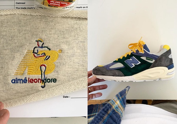 New Balance 聯名紐約街頭品牌!經典 827 鞋款點綴上繽紛色彩,復古又可愛!