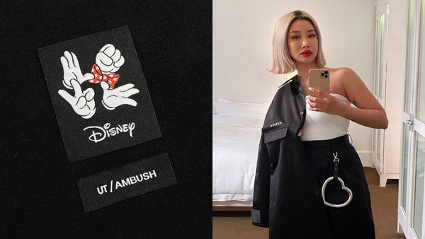 Uniqlo推出「暗黑米妮包」！Uniqlo x Ambush x Disney三方聯名，全黑米妮包四月上市！
