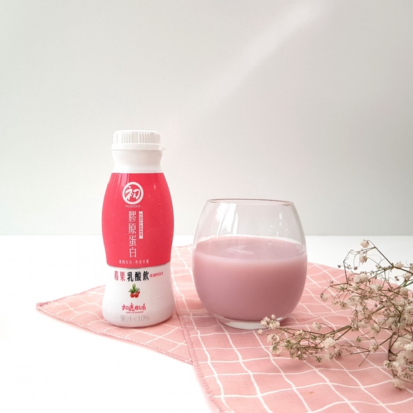 這杯乳酸有膠原蛋白！初鹿牧場 x 佰研生技推出機能乳酸飲，全台限定這家超商上架