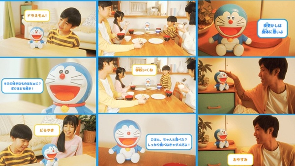 終於能擁有哆啦A夢了！日本玩具廠推出「哆啦A夢智能機器貓」，百變表情還會說話互動！