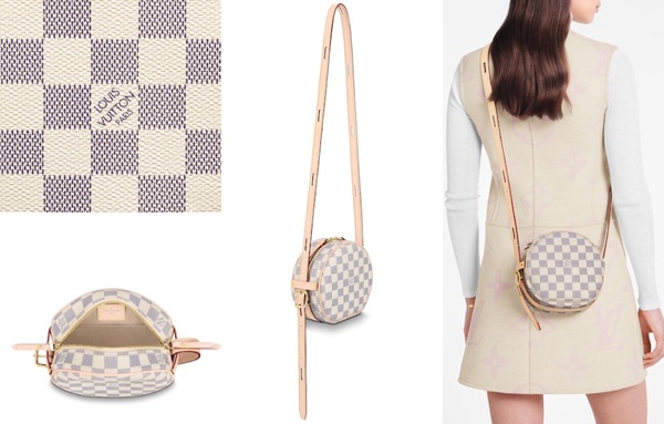 LV老花包推薦#LV BOÎTE CHAPEAU SOUPLE PM,NT.$58,500