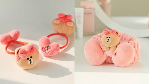 LINE FRIENDS「CHOCO美妝系列」上市！超萌熊美化身主角，美妝蛋一顆台幣200有找！