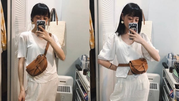 2020 爆款It Bag「LOEWE Gate」腰包！《梨泰院》金多美、《愛的迫降》徐智慧都背這包