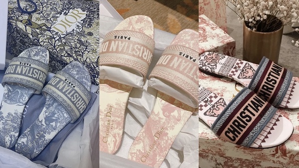 2020春夏新色!Dior「岩石霧灰Oblique帆布鞋」高雅配色+經典老花,根本是仙女的鞋!