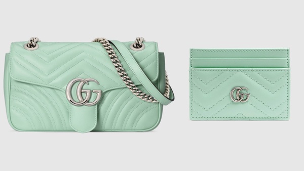 2020 Gucci 「GG Marmont」春夏新色#薄荷萊姆綠