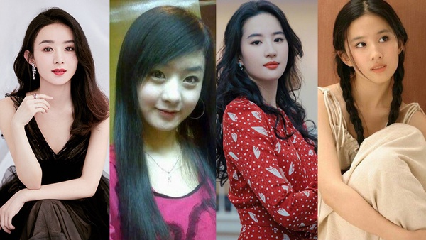 楊冪戴牙套青澀照曝光！10位流量女星的早年舊照，劉亦菲依然仙，楊紫、趙麗穎變化好大