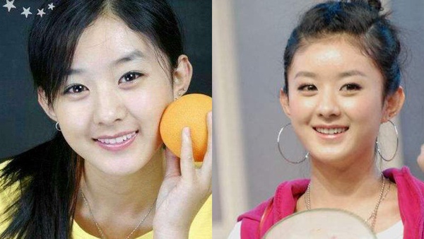楊冪戴牙套青澀照曝光！10位流量女星的早年舊照，劉亦菲依然仙，楊紫、趙麗穎變化好大