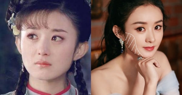 趙麗穎出道圓肉臉+短下巴只能演丫鬟！關鍵「眉眼」一改秒變女主相！圓臉必知妝容tips