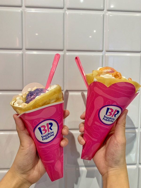 超人氣31冰淇淋獨家限定「冰淇淋可麗餅」回歸啦！31冰淇淋京站開幕加碼買一送一！