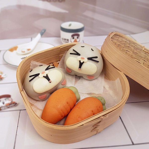 好想兔饅頭推出新款表情!加碼玉米濃湯餡的玉米包子,超療癒造型怎麼捨得吃?