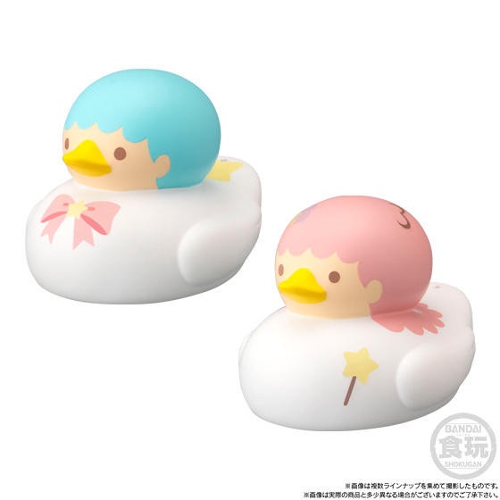 日本萬代「三麗鷗洗澡小鴨」可愛登場！Hello Kitty、大耳狗通通化身超萌小鴨陪你泡澡