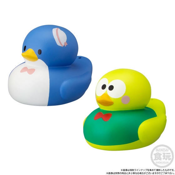 日本萬代「三麗鷗洗澡小鴨」可愛登場！Hello Kitty、大耳狗通通化身超萌小鴨陪你泡澡