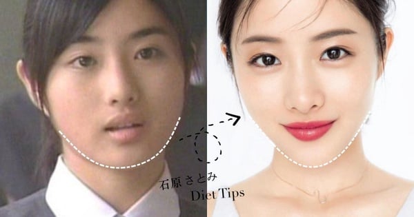 石原聰美下顎線是練出來的！學會這三招，3天消雙下巴，天生肉臉也可以練成小V臉