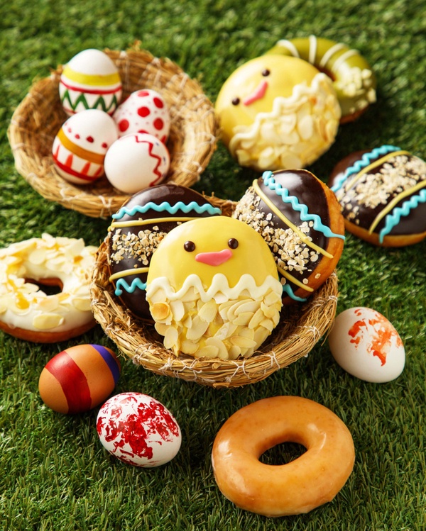 Krispy Kreme超罪惡的爆漿「小雞甜甜圈」！加碼聯名CAFE!N推出「OATLY 燕麥甜甜圈」