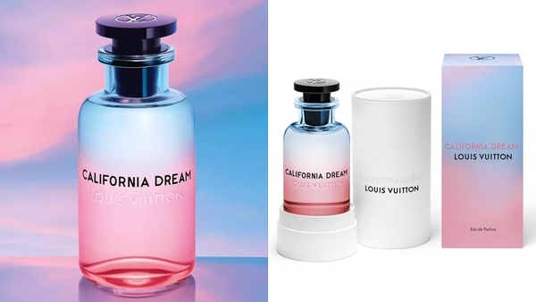 LV新款漸層香水美暈！瓶身是加州的「粉紅落日」，輕甜