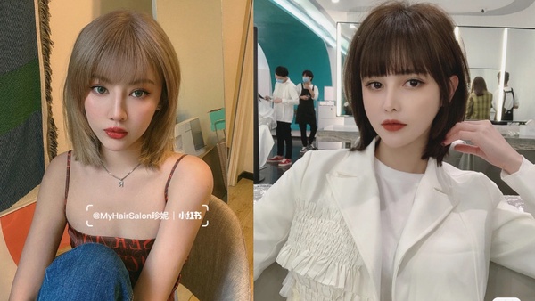 LISA同款「漫畫瀏海」正夯！2020漫畫瀏海髮型推薦範本，搭配鎖骨髮、蛋捲髮都超適合！