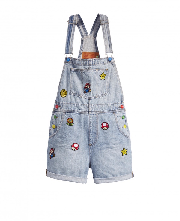 LEVI’S X Super Mario推出聯名系列服飾，簡約丹寧搭配瑪利歐造型，經典又可愛！