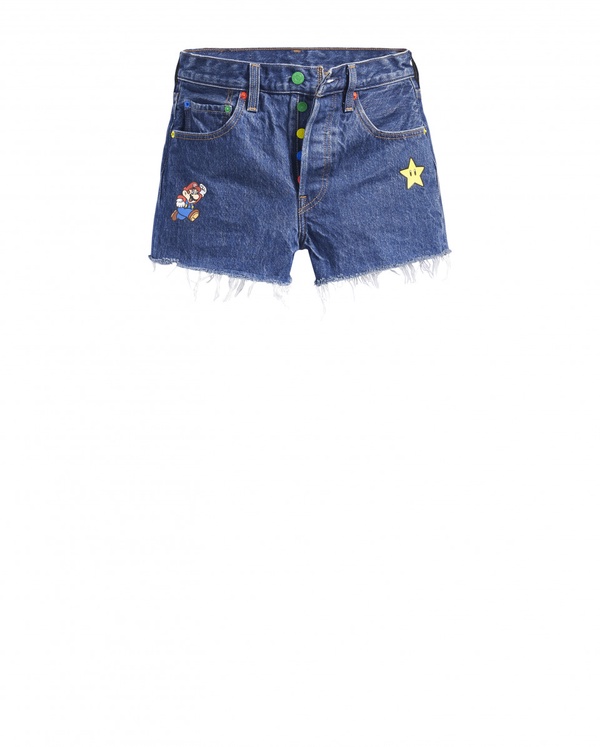 LEVI’S X Super Mario推出聯名系列服飾，簡約丹寧搭配瑪利歐造型，經典又可愛！