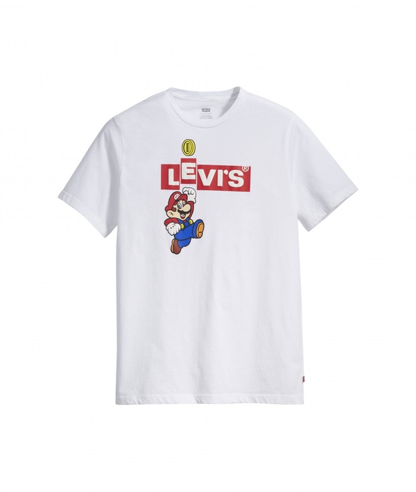 LEVI’S X Super Mario推出聯名系列服飾，簡約丹寧搭配瑪利歐造型，經典又可愛！