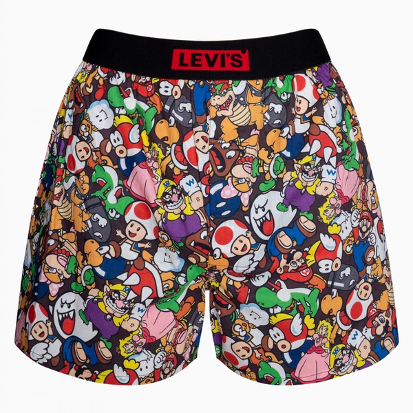 LEVI’S X Super Mario推出聯名系列服飾，簡約丹寧搭配瑪利歐造型，經典又可愛！